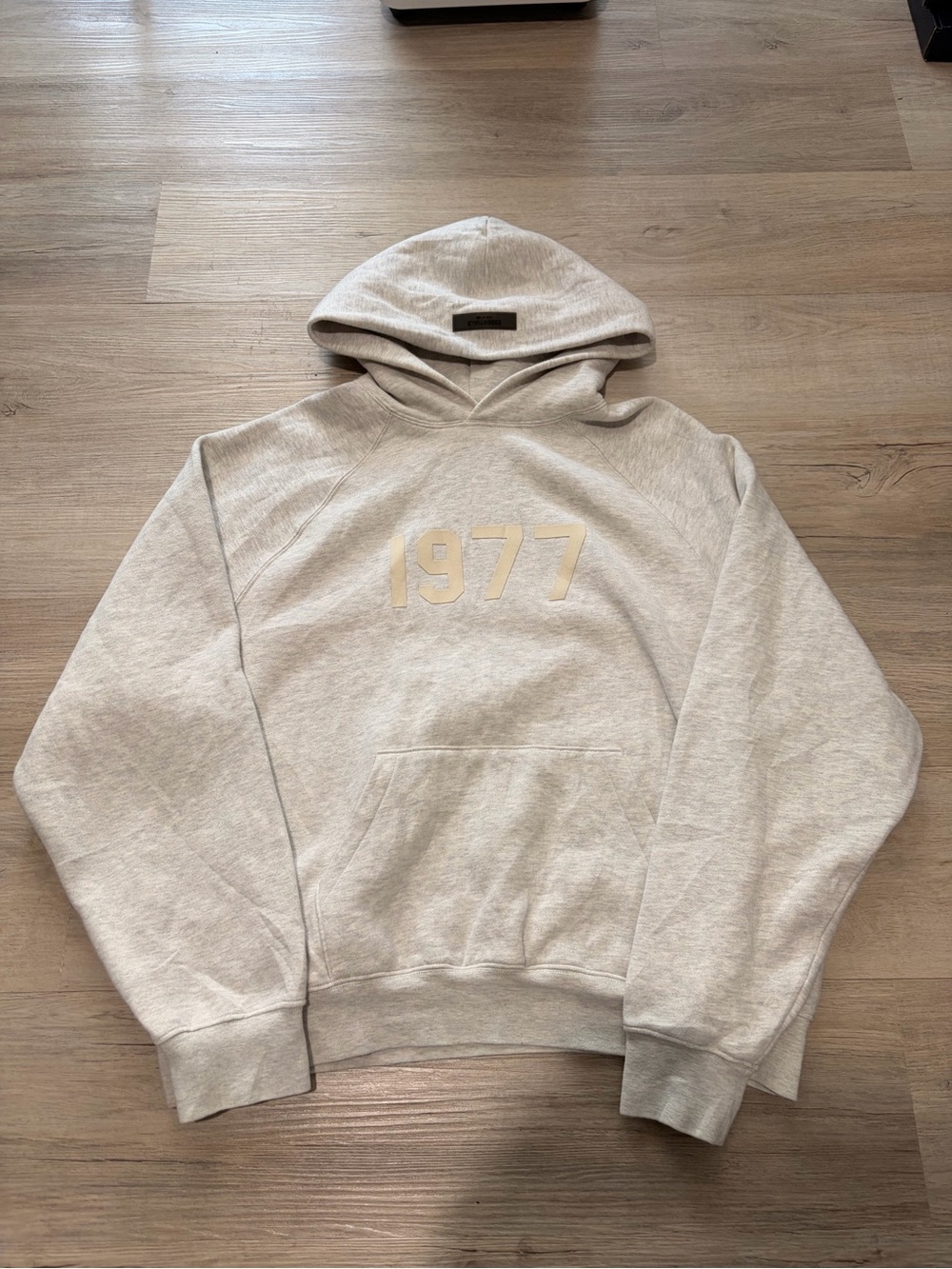 1977 Essentials FOG Gray hoodie